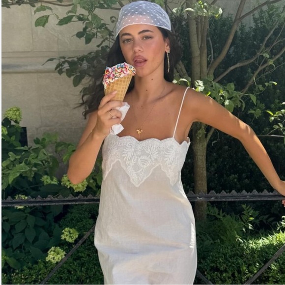 🎁Zara Women Collection Embroidered Cotton Dress🎁 - Picture 4 of 15